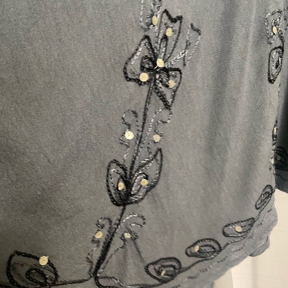 7 Islands Embroidered Tunic 2X - Picture 5 of 12